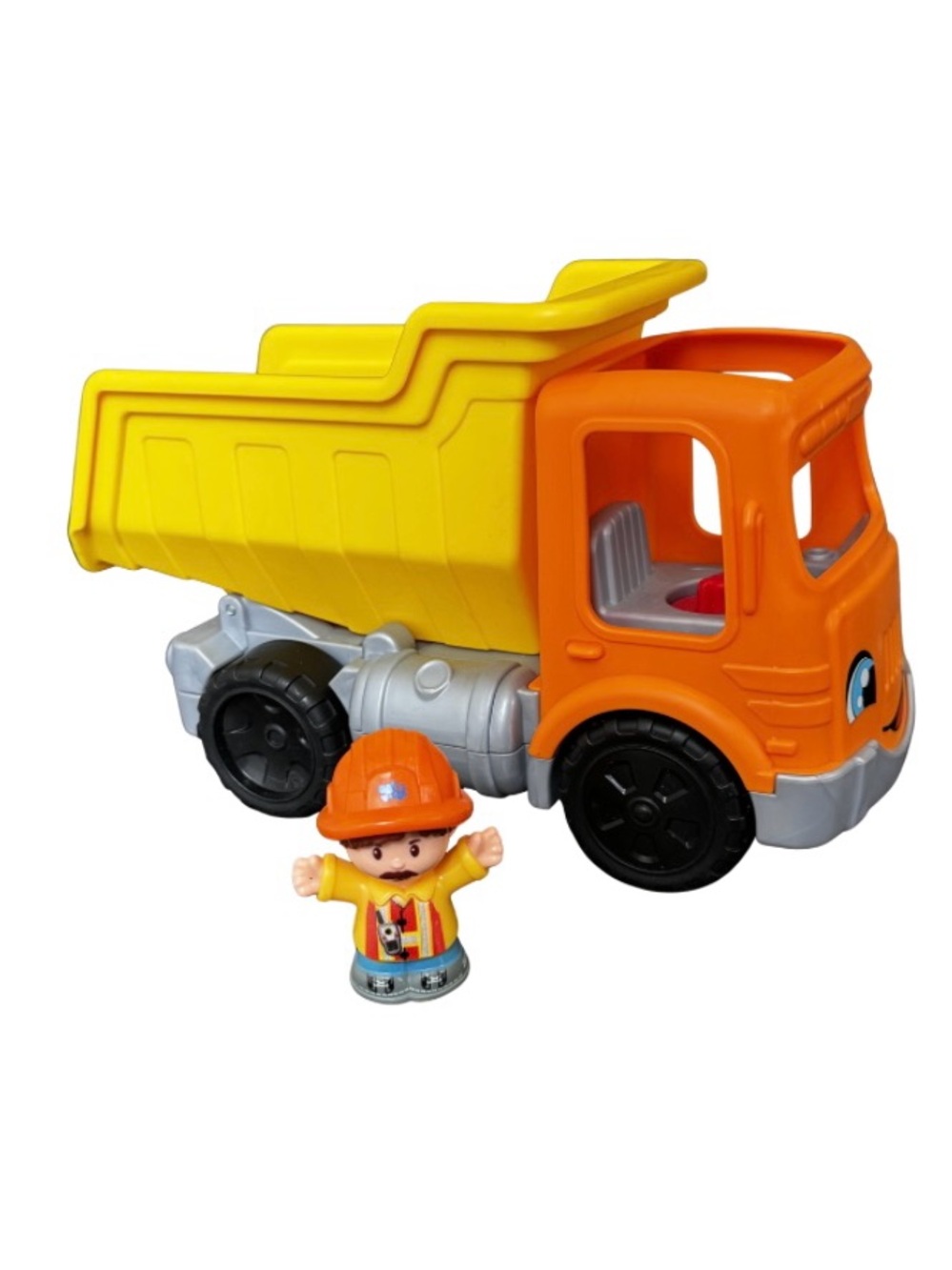 Fisher-Price Little People Dump Truck with Songs & Phrases - Picture 3 of 6